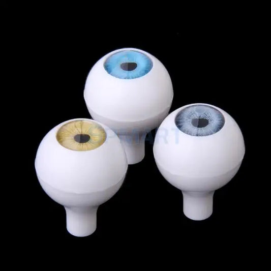 8 PCs Round Acrylic Doll Eyes Eyeballs Halloween Props 22mm