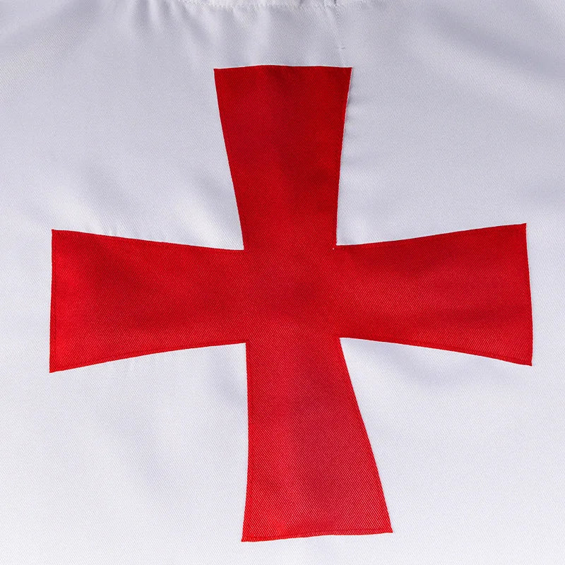Color Cosplayer Medieval Knights Templar Tunic Cosplay Costumes Renaissance Surcoat Warrior Outfit Renaissance Black Cloak Top