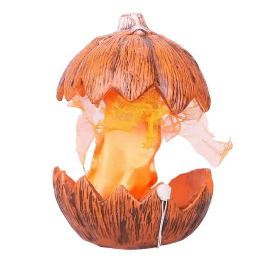 Spooky Halloween Decor Pumpkin Decoration with Dim Lights Spooky Halloween Pumpkin Lantern with Lights for Indoor for Porch