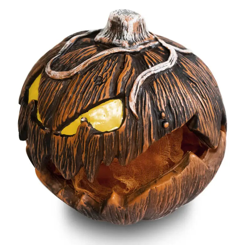 Unique LED Devil Pumpkin Lantern Halloween Evil Pumpkin Lamp Flashing Ghost Lighting Festival Halloween Party Decoration