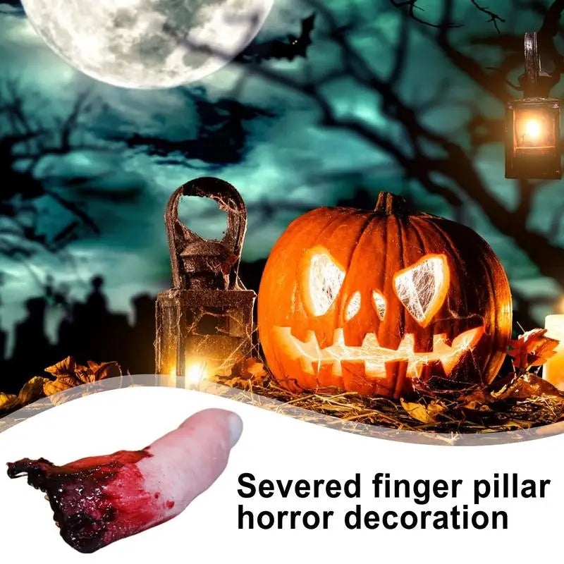 Halloween Bloody Fingers Chopped Off Fingers Fake Bloody Finger Props For Enhancing The Halloween Atmosphere
