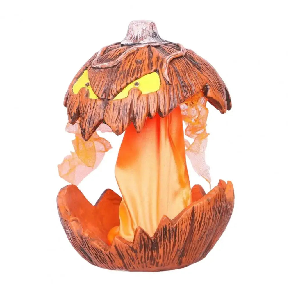 Spooky Halloween Decor Pumpkin Decoration with Dim Lights Spooky Halloween Pumpkin Lantern with Lights for Indoor for Porch