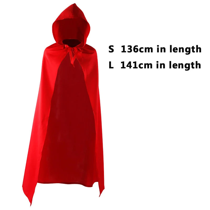Color Cosplayer Medieval Knights Templar Tunic Cosplay Costumes Renaissance Surcoat Warrior Outfit Renaissance Black Cloak Top